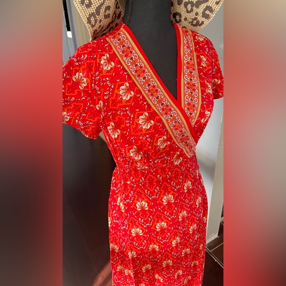 maxi summer/fall dress or cover up - Picture 5 of 6